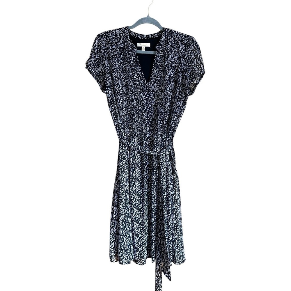 Prelude Floral Smocked Midi Dress Sz 10